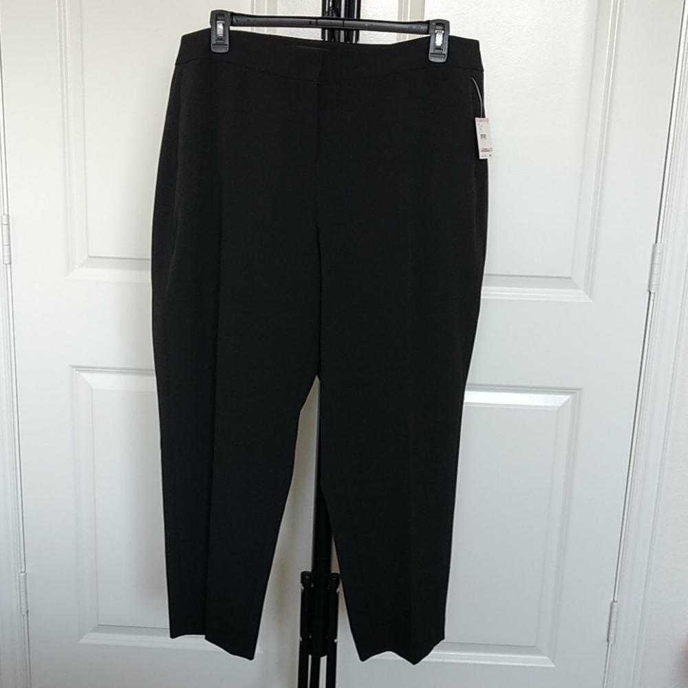 New Casper Woman Black Dress Pants